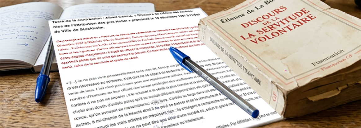 Entraînement à la contraction et à l&rsquo;essai (EAF écrit, séries technologiques)